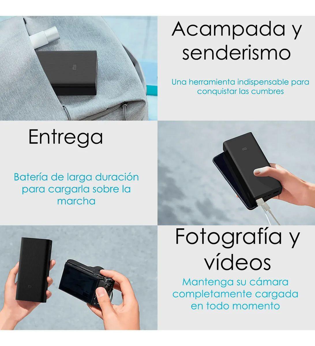 Xiaomi Redmi Power Bank 30000 mAh 18W Carga Rapida-7