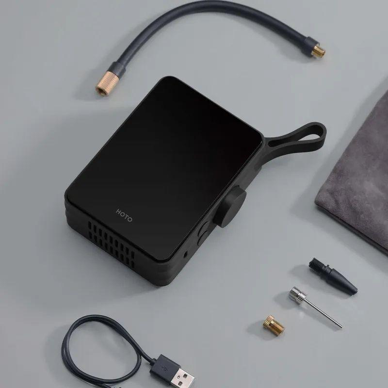 Xiaomi HOTO Compresor De Aire Portatil A Batería Inflador Neumaticos-4