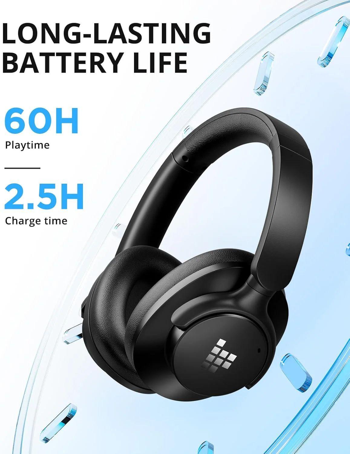 Tronsmart Sounfii Q20s Auriculares Cancelación De Ruido Durar 60H-3
