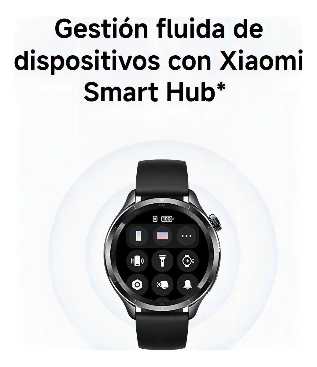 Smartwatch Xiaomi Watch S4 5 ATM Reloj Inteligete Display De 1.43 Negro-4