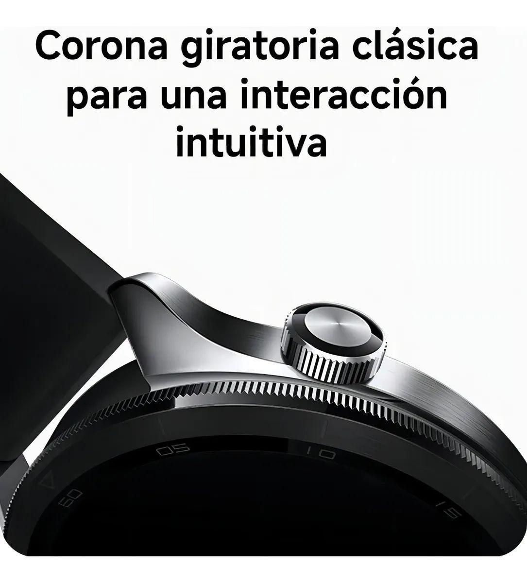 Smartwatch Xiaomi Watch S4 5 ATM Reloj Inteligete Display De 1.43 Negro-3
