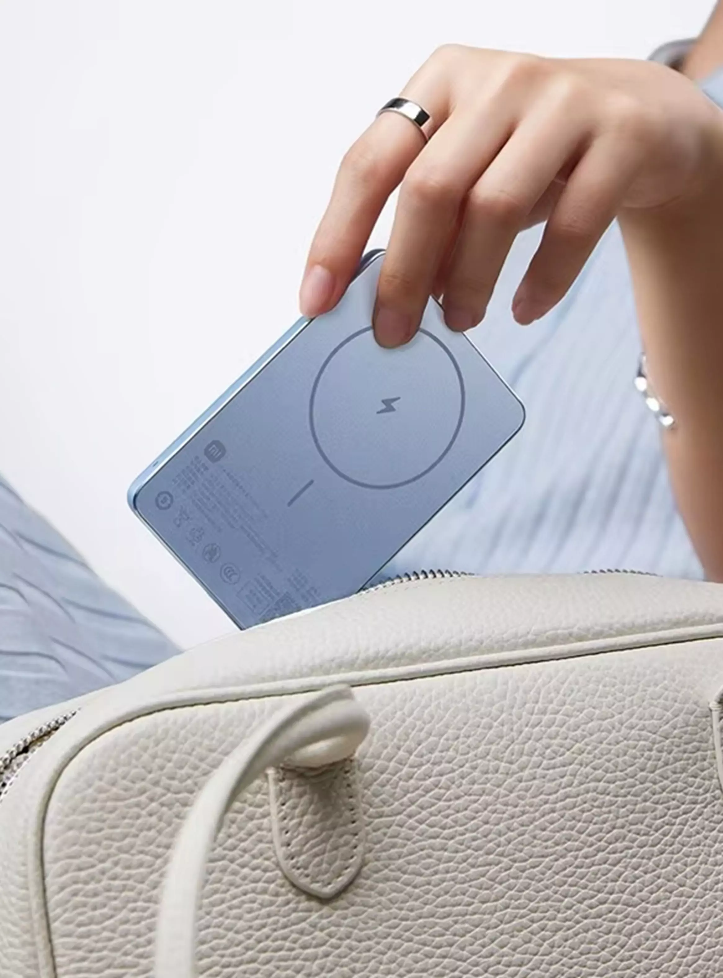 Cargador Portátil Power Bank Xiaomi Super Slim Magnetic 5000mah-3