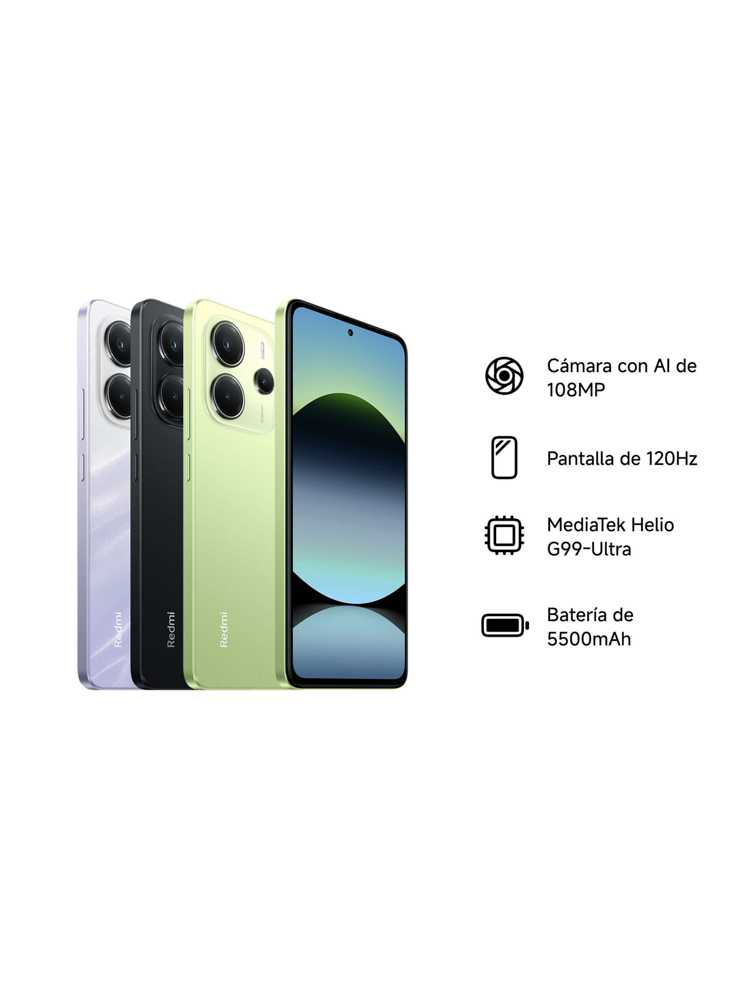 Xiaomi Redmi Note 14 8GB RAM+ 256GB Memoria 4G-4