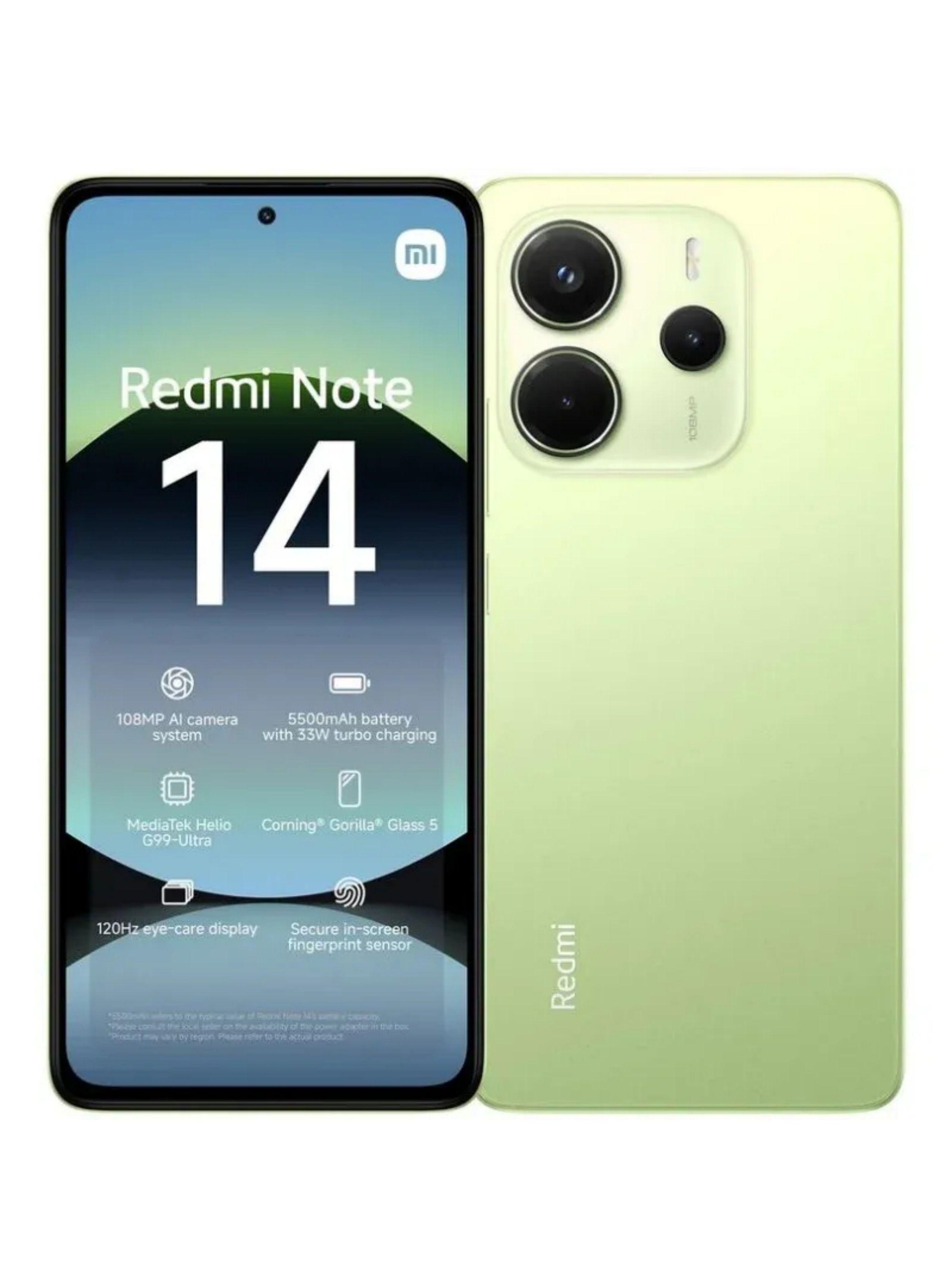 Xiaomi Redmi Note 14 8GB RAM+ 256GB Memoria 4G-0