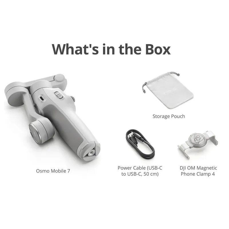 Estabilizador Para Celulares DJI Osmo Mobile 7 Blanco-3