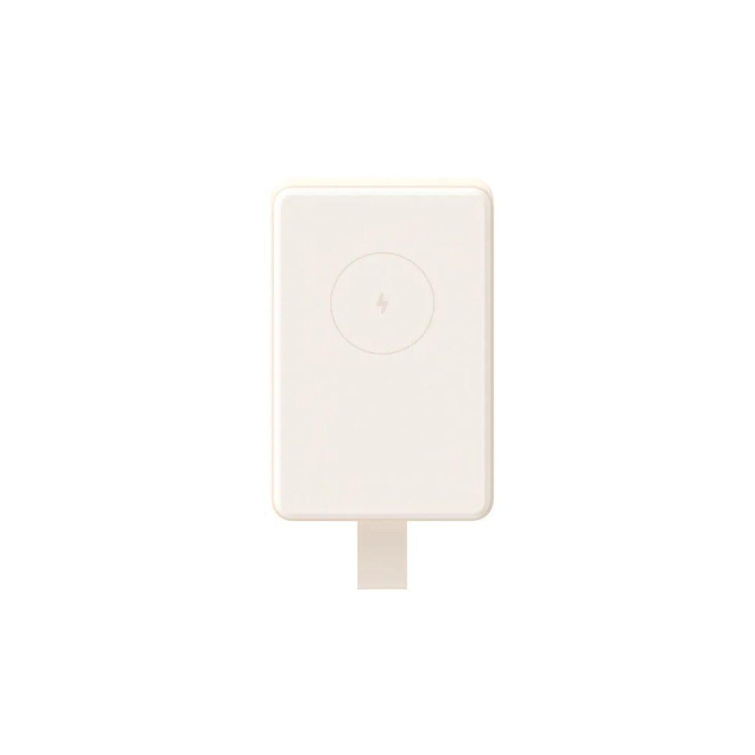 Xiaomi Cargador Portátil Magnetic Power Bank 6000mah blanco-2