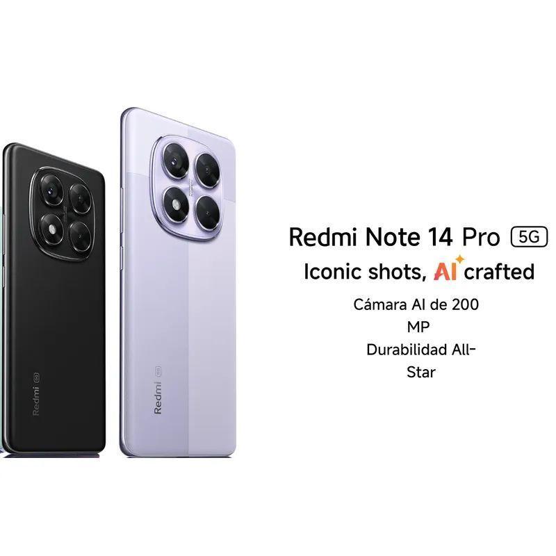 Xiaomi Redmi Note 14 Pro 5G 12GB RAM+ 512GB Resistente agua IP68 Camara AI-6