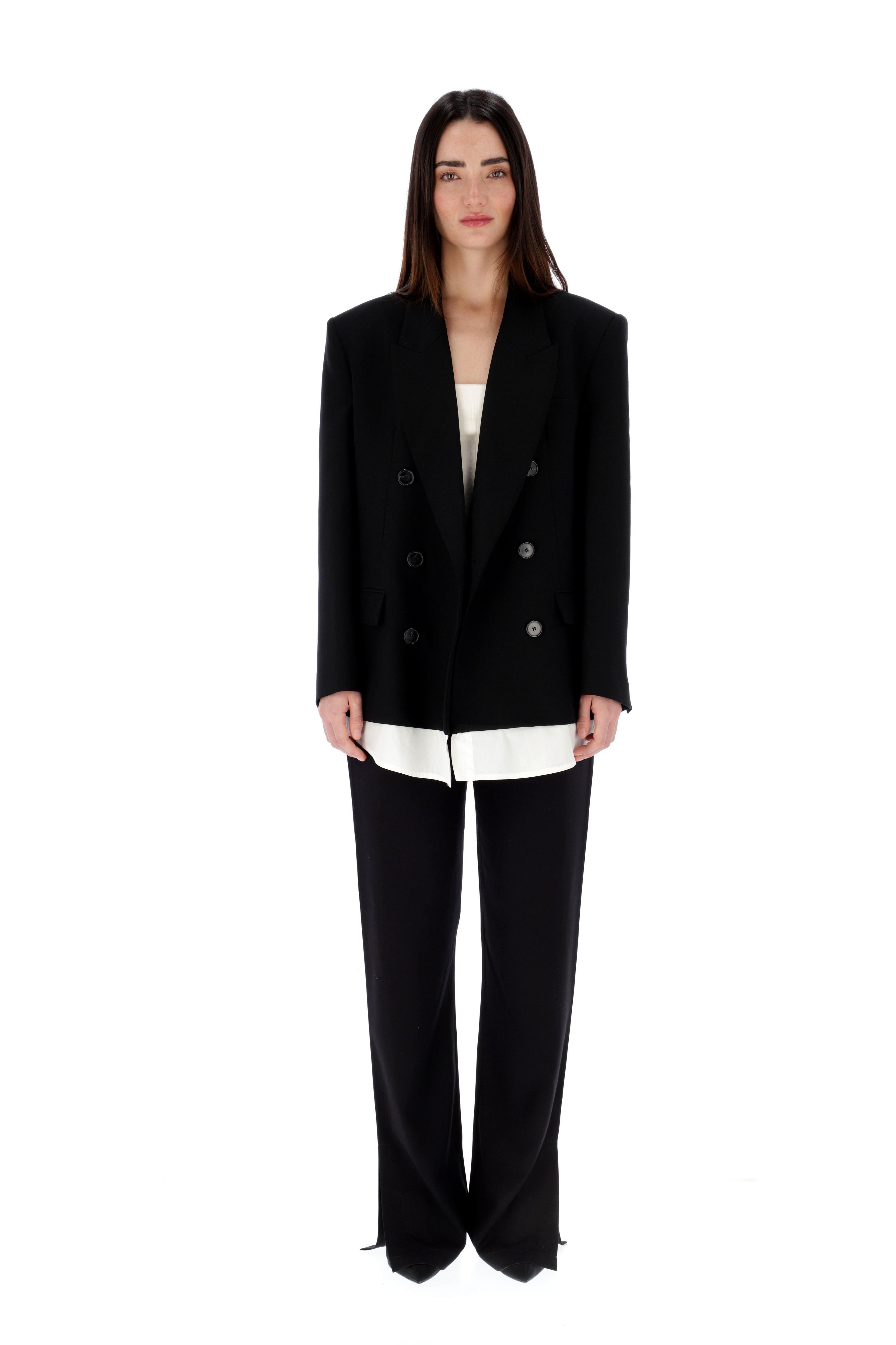 Chaqueta Oversize | Rosa | Negro | Gris | Talla Única-5