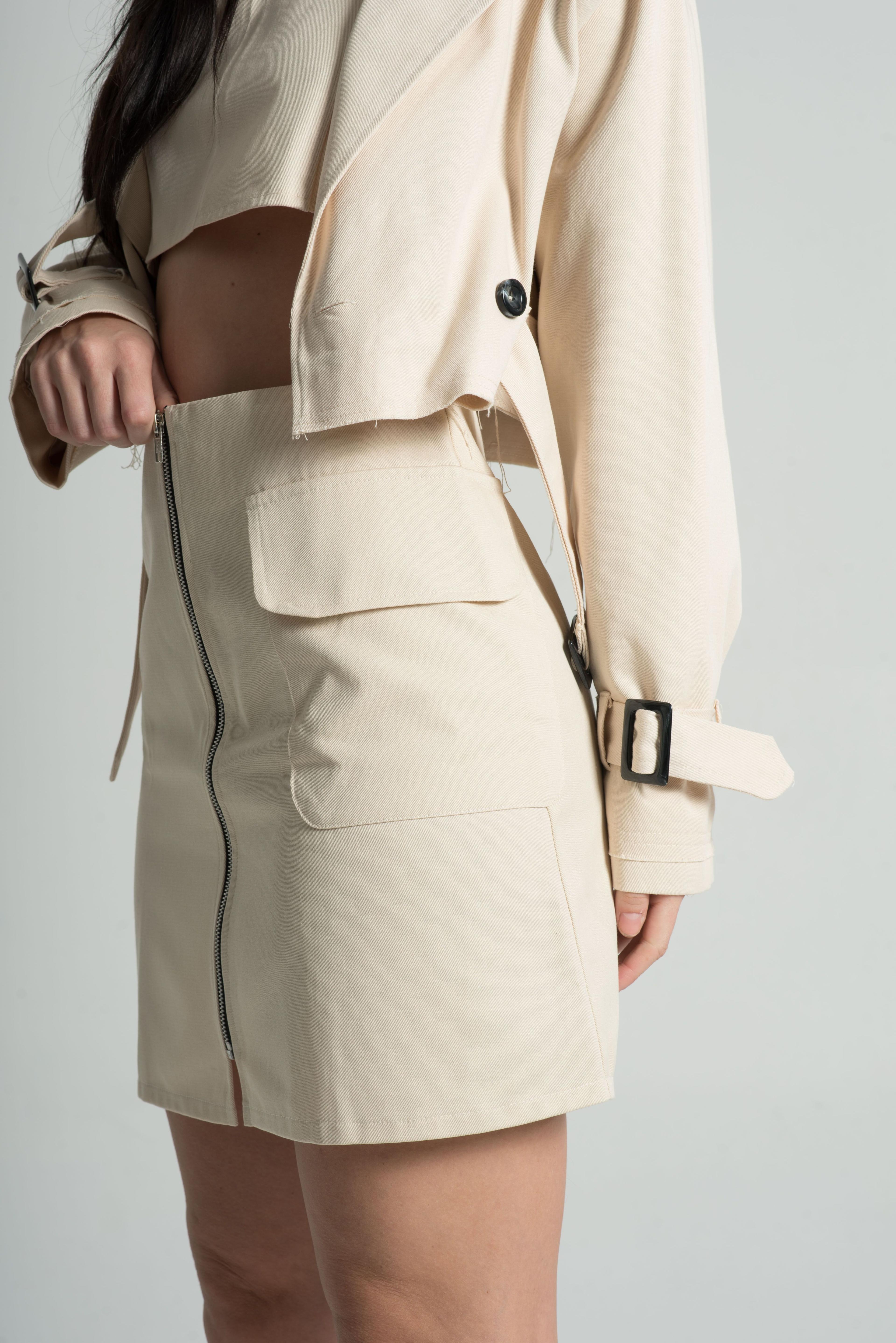 Trench corto Gabardina-6
