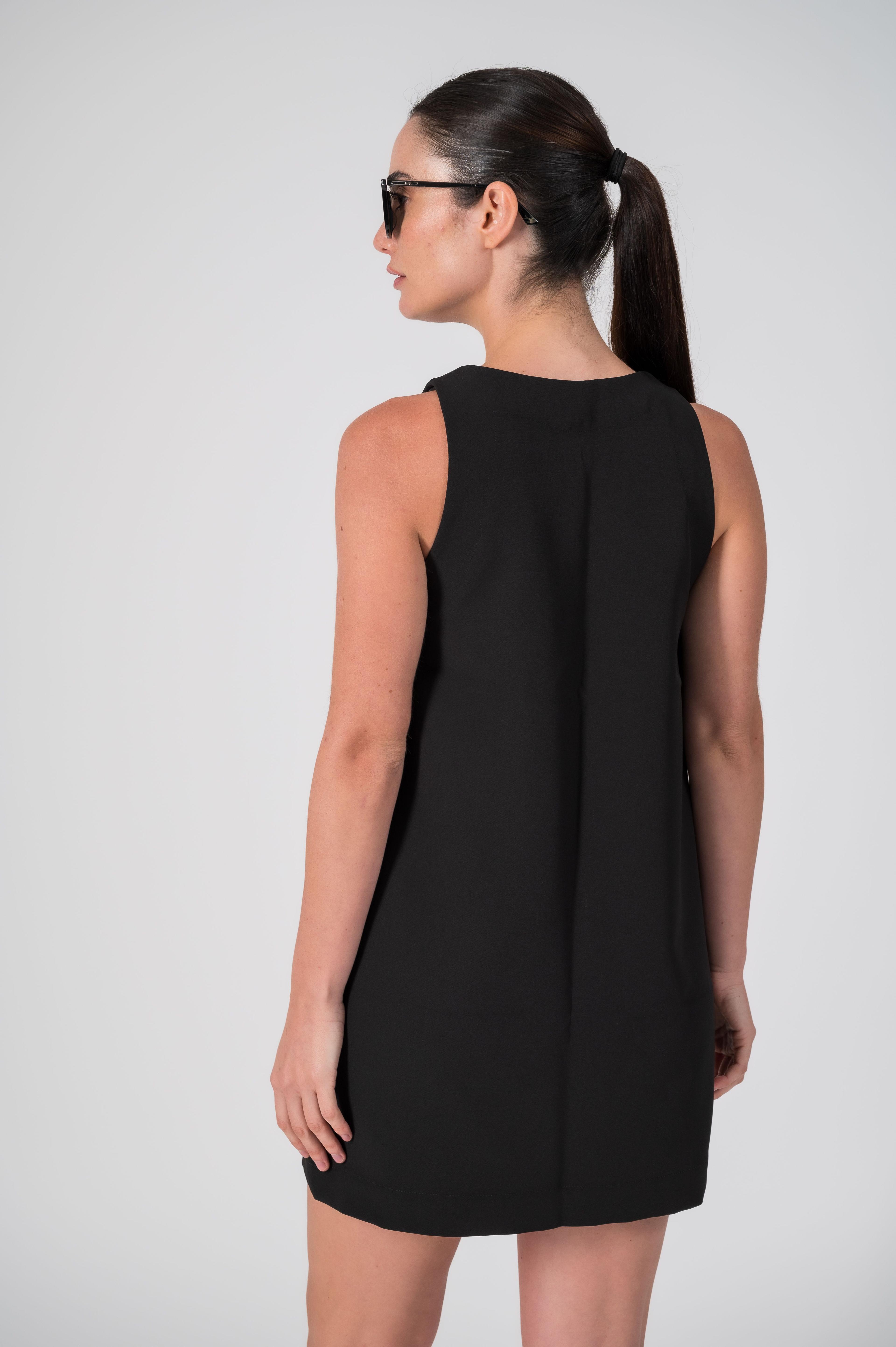 Vestido solero negro -3