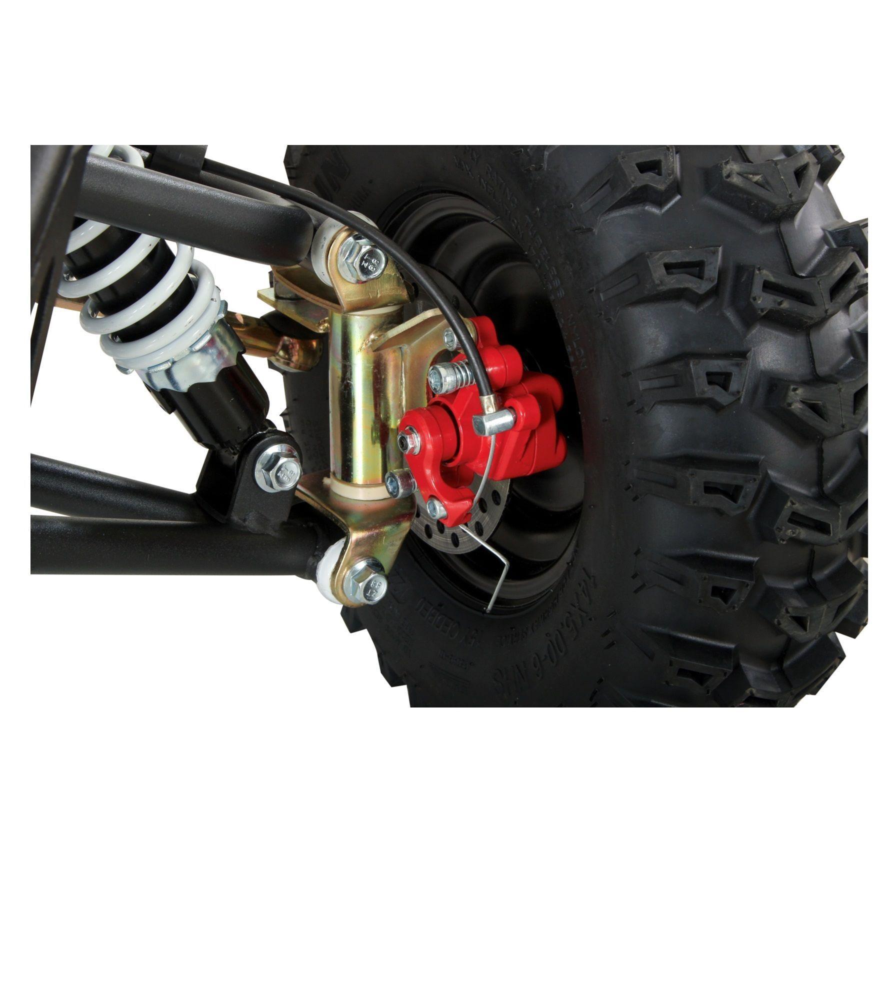 Moto a Batería 4 Ruedas 48 Volt Roja-7