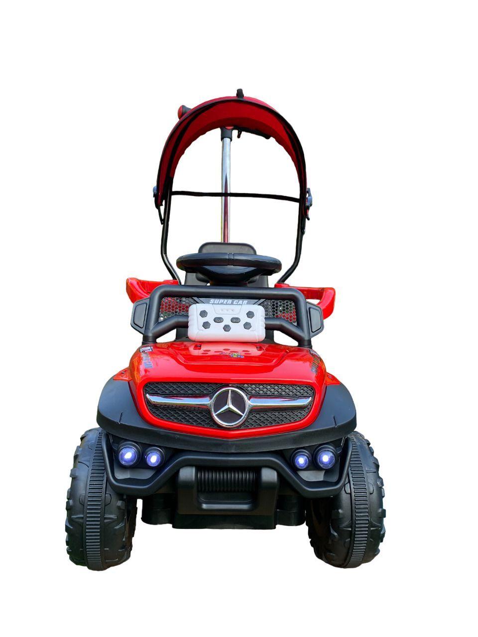 Jeep Correpasillos a Batería Mercedes Unimog 3 en 1 -2