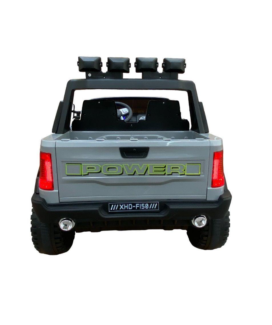 Auto a Batería XXL 2 Asientos 4X4 Real - Gris-4