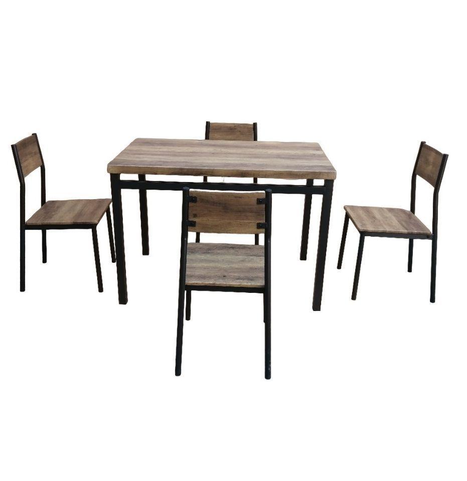 Mesa Comedor Con 4 Sillas-2