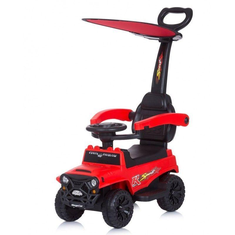 Correpasillo 2 en 1 con Toldo y Bluetooth Rojo-0