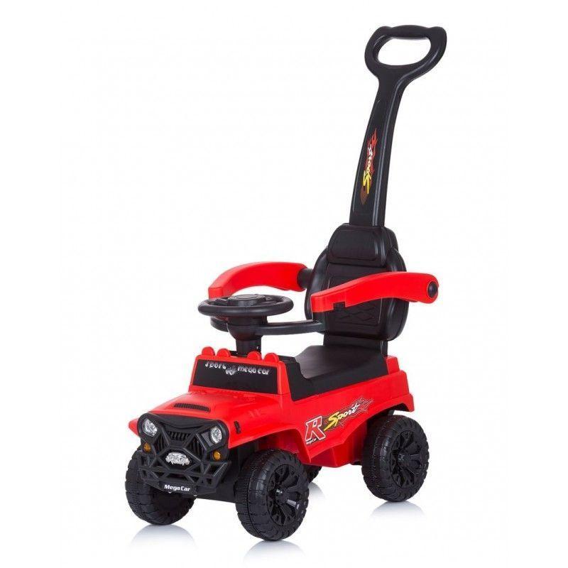 Correpasillo 2 en 1 con Toldo y Bluetooth Rojo-1