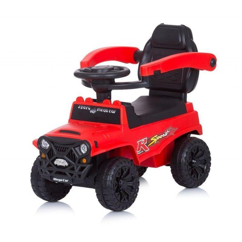 Correpasillo 2 en 1 con Toldo y Bluetooth Rojo-2