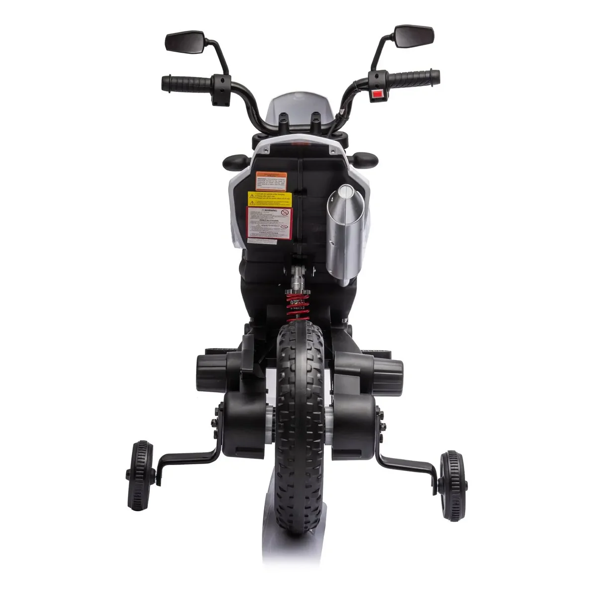 Moto a Batería Licencia Oficial Aprilia Cross 12 Volt, Ruedas de goma y 2 Motores-4
