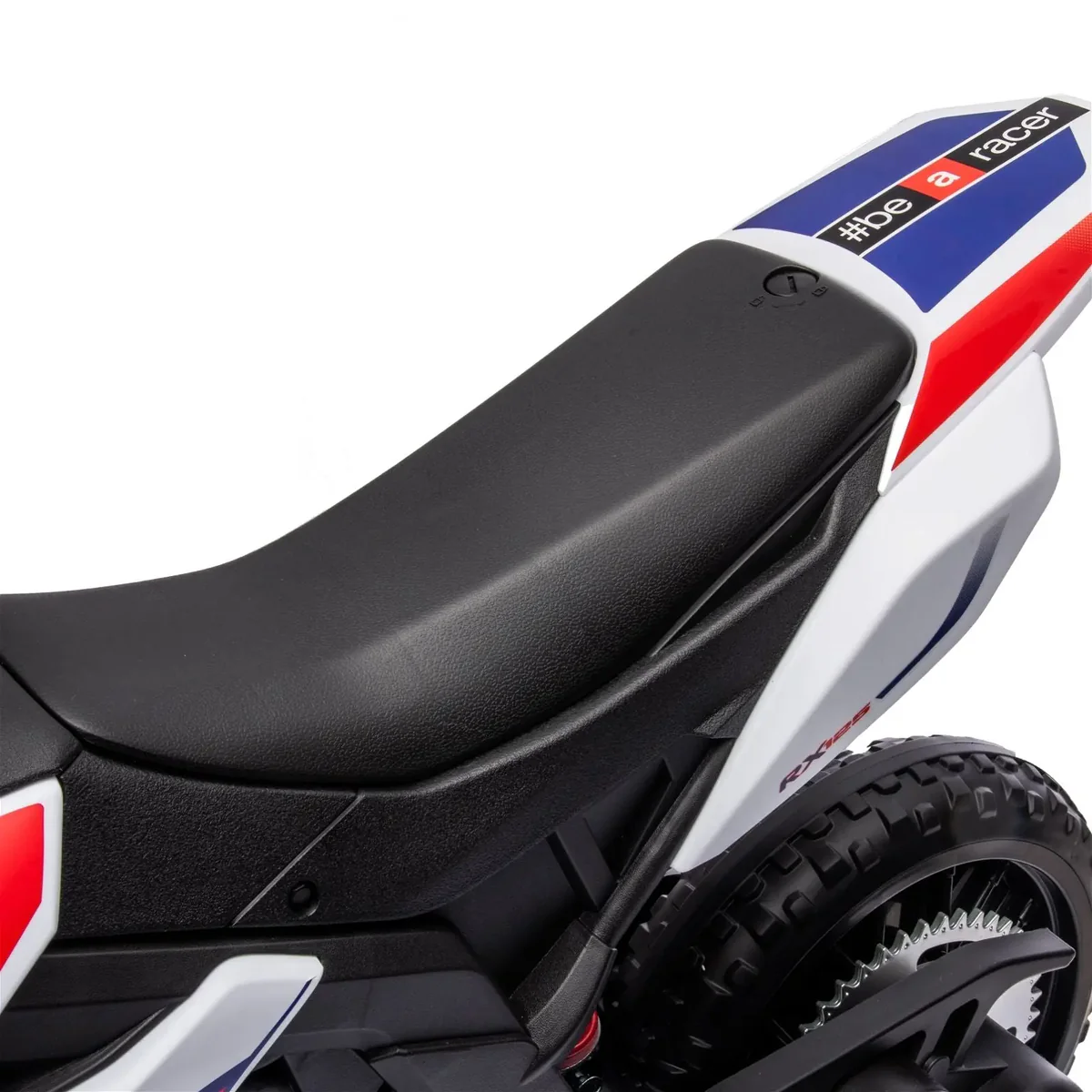Moto a Batería Licencia Oficial Aprilia Cross 12 Volt, Ruedas de goma y 2 Motores-5