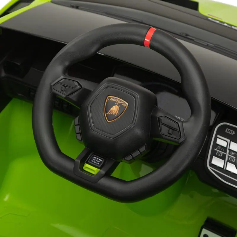 Auto a Batería Lamborghini Derrape Automático Azul-1
