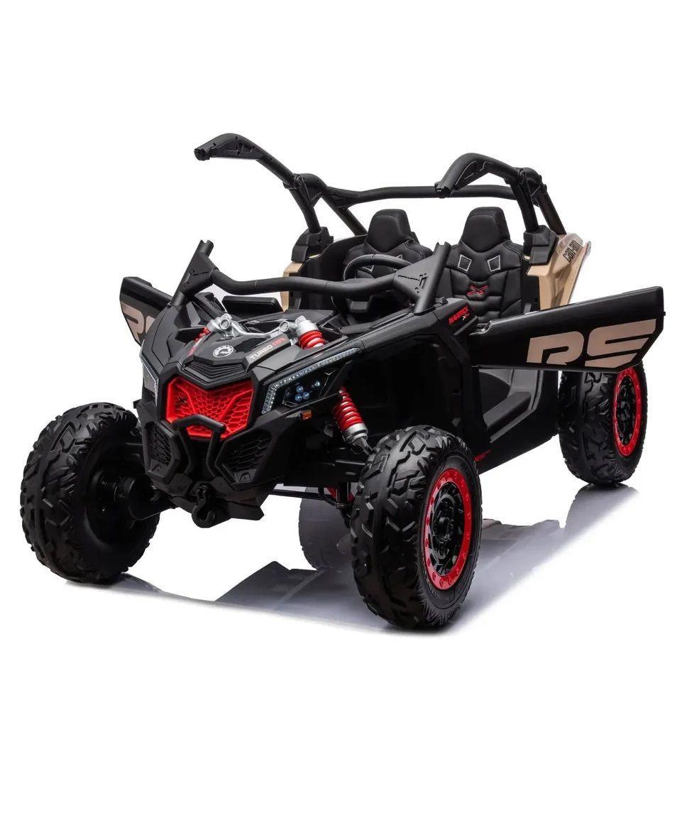 Can-Am Maverick XXL 24 Volt 2 Asientos Ecocuero y Ruedas de goma-2