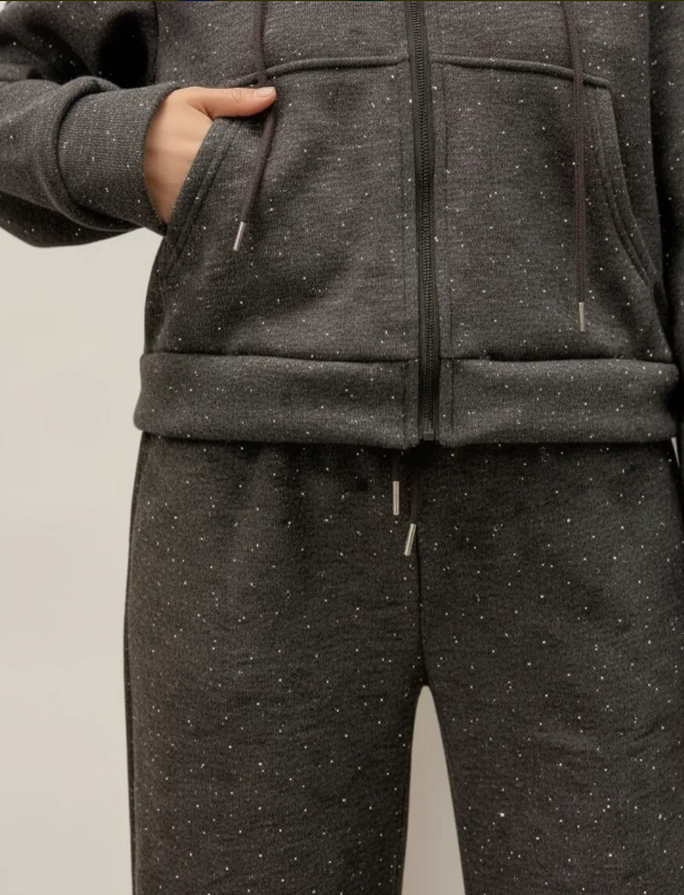 Pack 2 Conjuntos Buzo Mujer Polerón Cierre Pantalón Palazzo-2