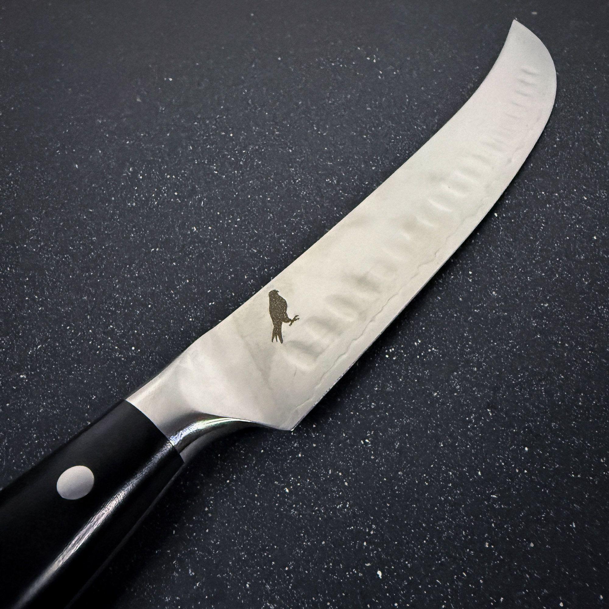 Cuchillo Butcher de Acero Damasco 38cm "Sarmiento"-4