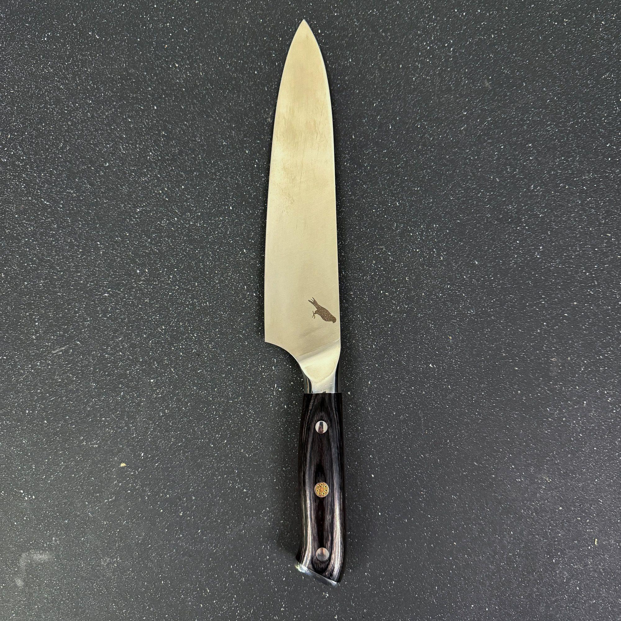 Cuchillo Parrillero de Acero Inoxidable 33,5cm "Lascar"  Rauka-5