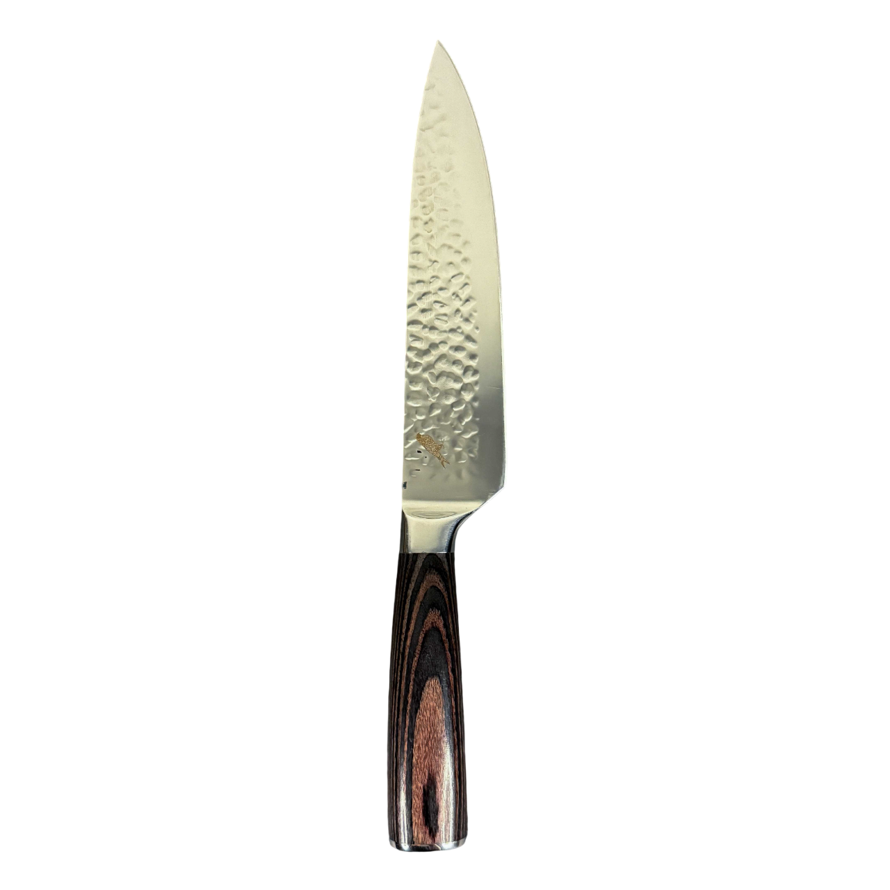 Cuchillo De Cocina Inox 33 Cm Empuñadura Madera De Pakka Negro-0