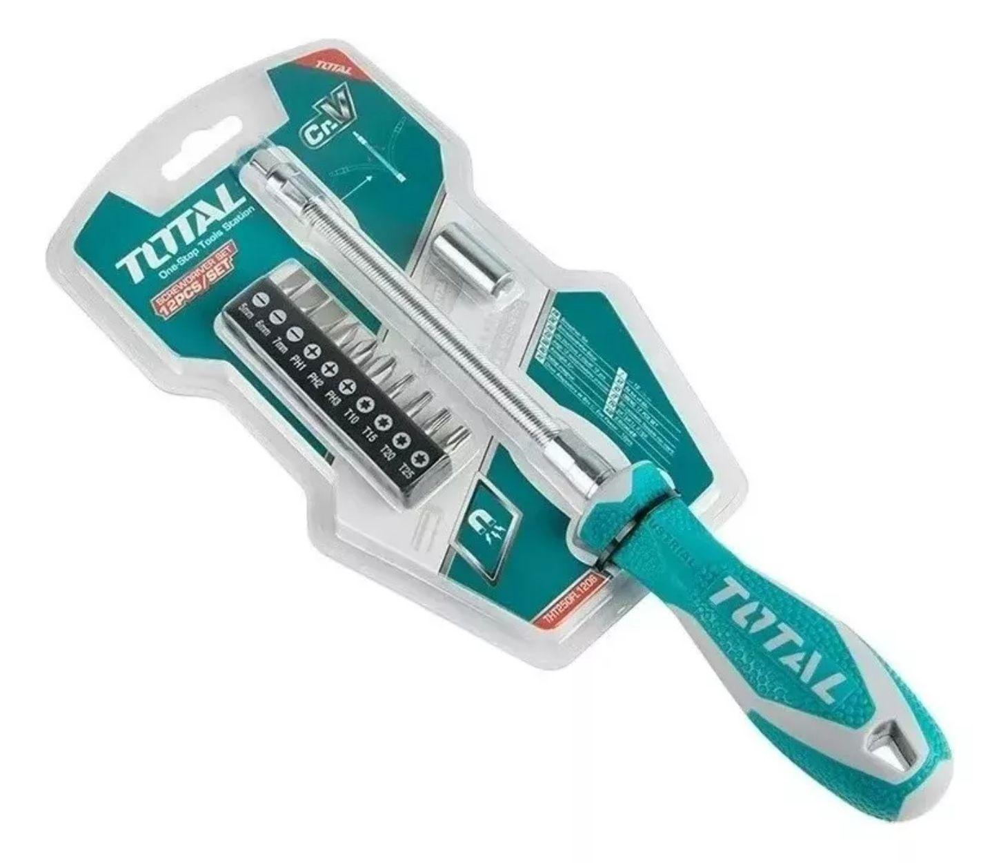 Destornillador Flexible Total 10 Puntas-0