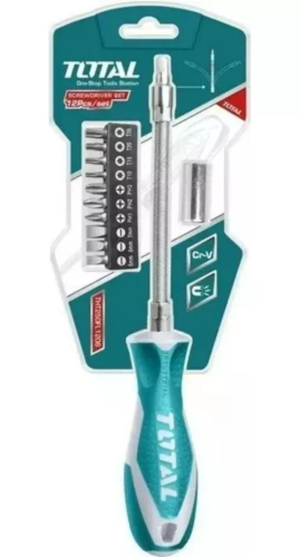 Destornillador Flexible Total 10 Puntas-2