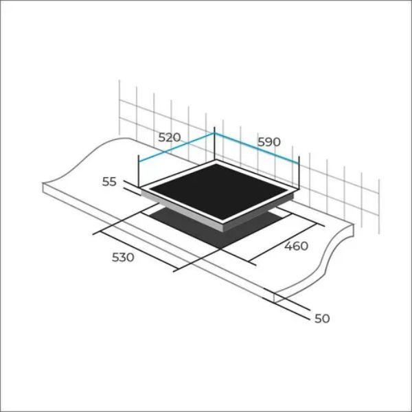 Encimera Vitroceramica 4 Quemadores Maigas-4