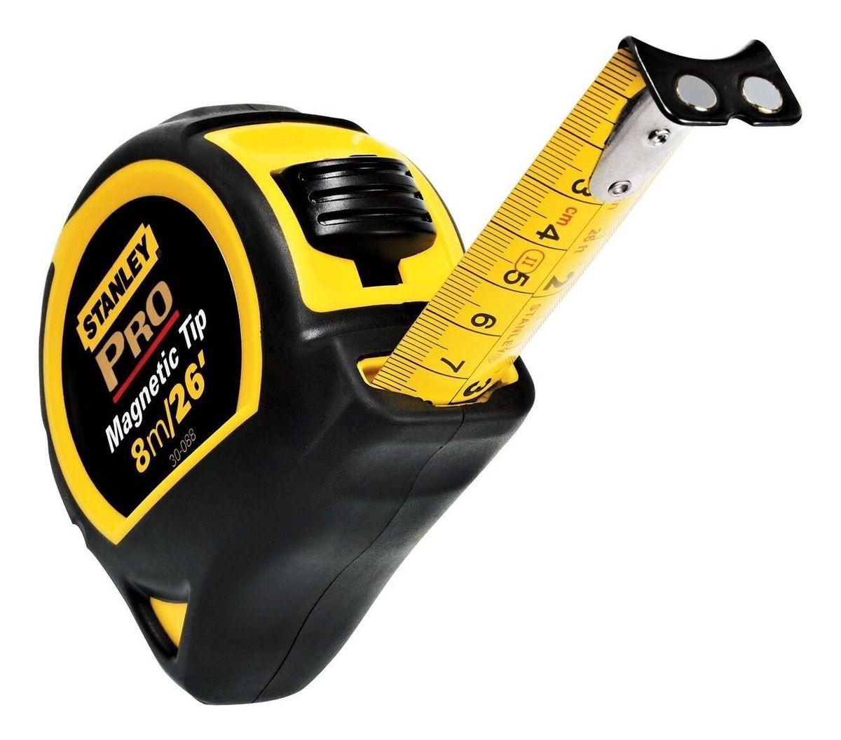 Cinta métrica PRO 8m/26' Stanley 30-088-2