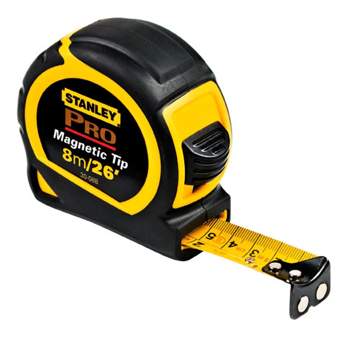 Cinta métrica PRO 8m/26' Stanley 30-088-4