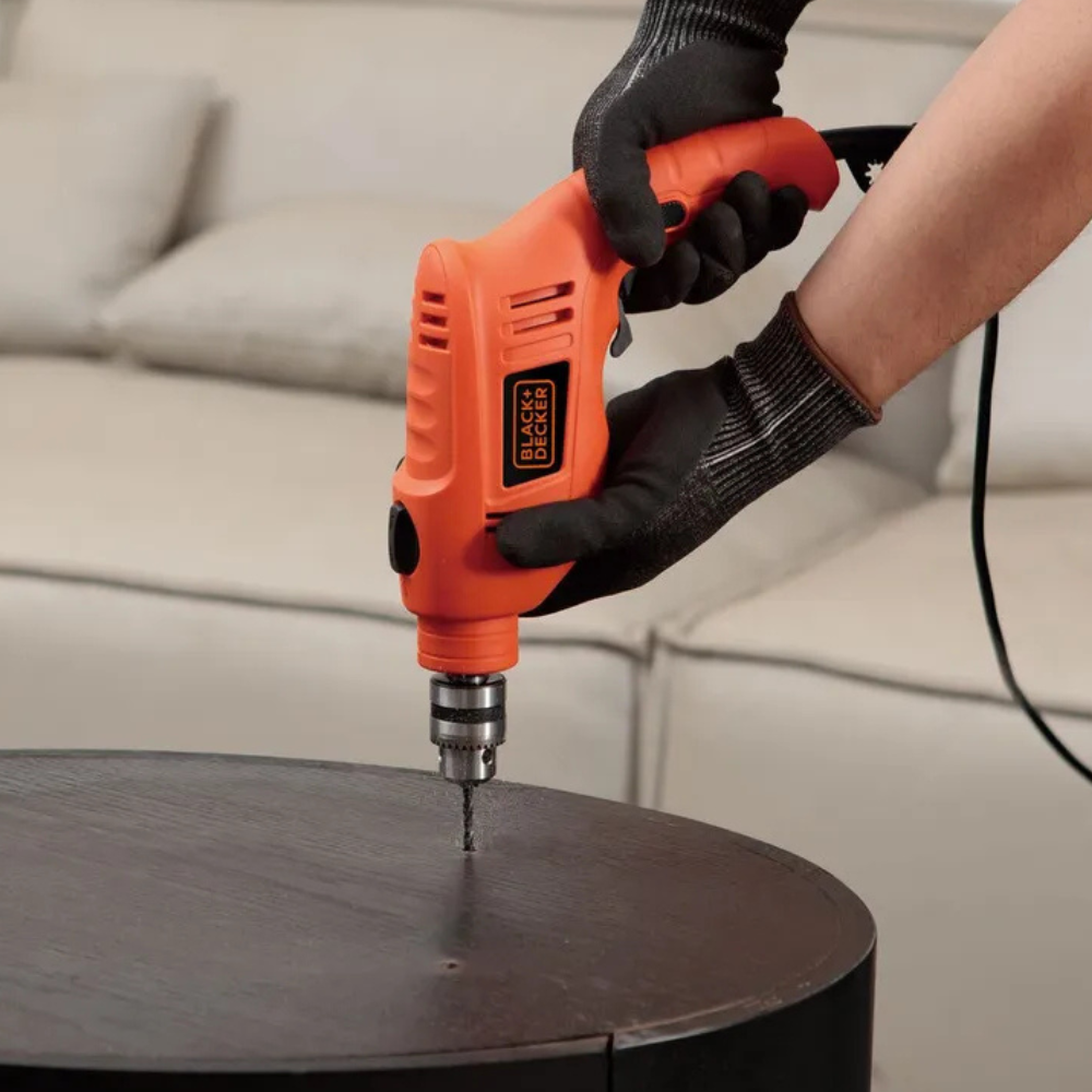 Taladro Percutor 3/8 550w Tb555-b2c Black+decker-4