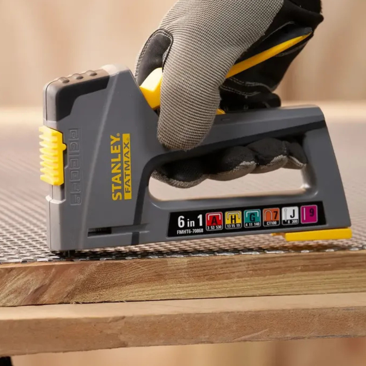 Engrapadora resistente 6 en 1 FATMAX STANLEY FMHT6-70868-3