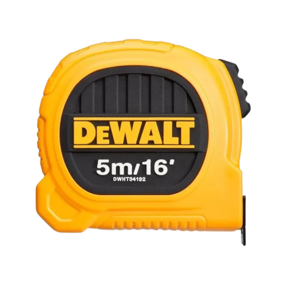 Huincha De Medir 5m/16' Diseño Compacto Dewalt Dwht34192l-8