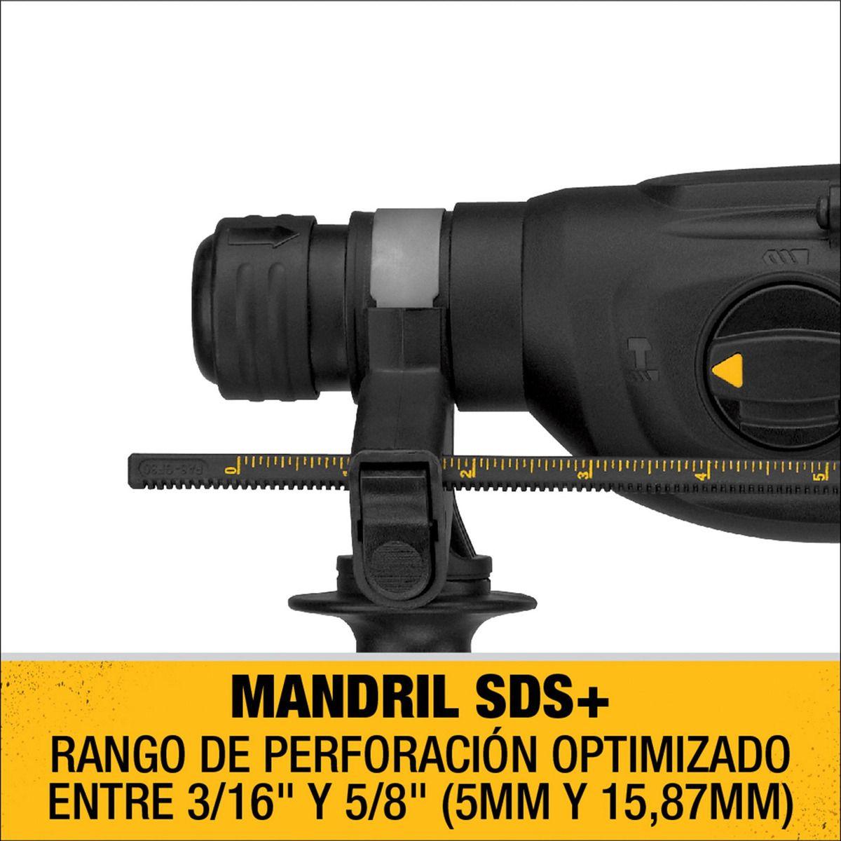 Rotomartillo Sds 20v S/carbones S/batería Dewalt Dch133b-b3-3