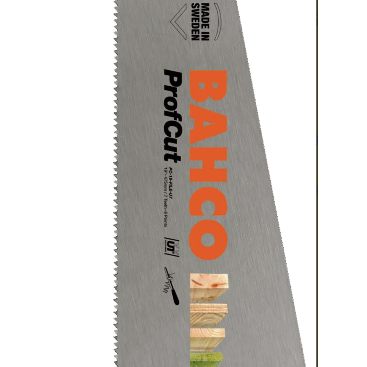 Serrucho Universal 19"Pulg Madera/Laminados Bahco PC19FILEU7-2