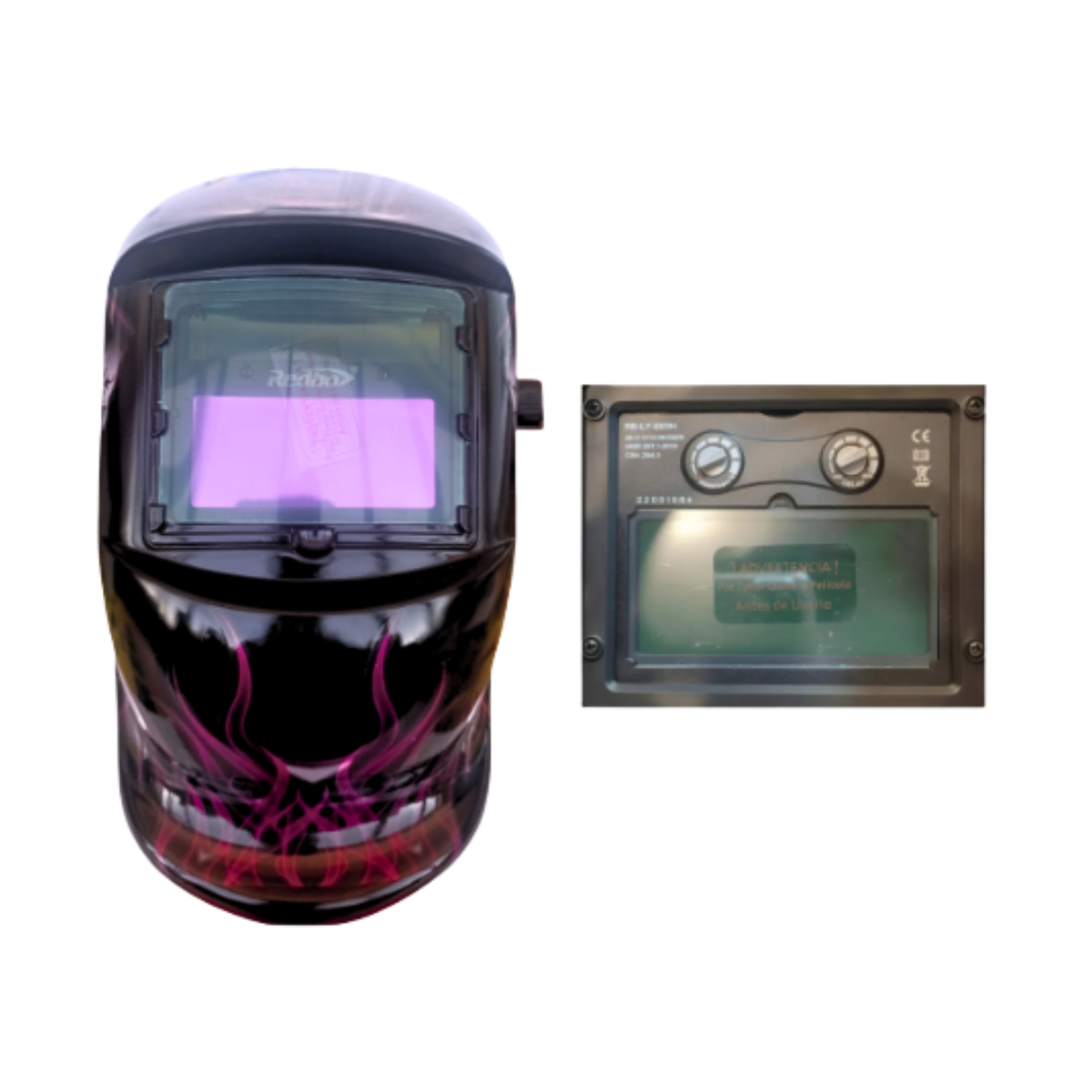 kit Soldadora Indura160A+Máscara Fotosensible RBLYE66+Guante-5