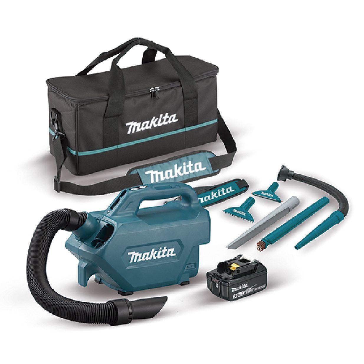 Aspiradora Inalámbrica Portátil 18v Makita Dcl184rf-4