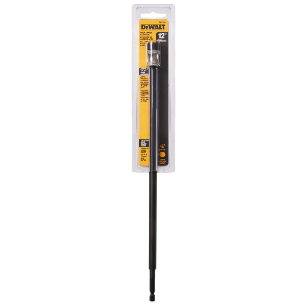 Extensión De Broca 12 Vástago 1/4 Dewalt Dw1589 Y-2