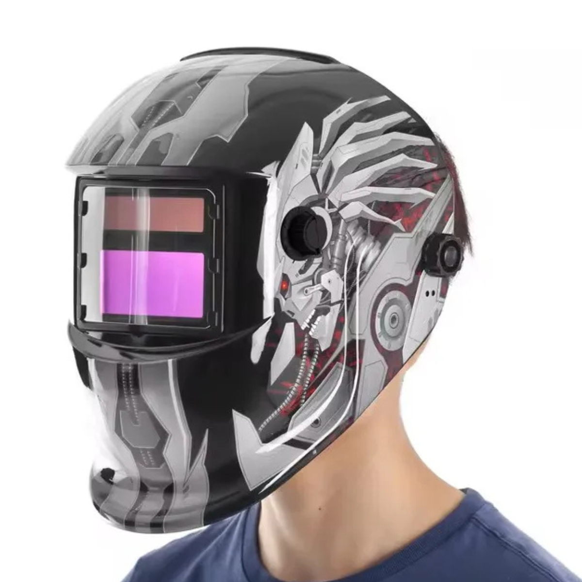 Máscara Para Soldar Fotosensible Profesional Redbo RBLYE88-6