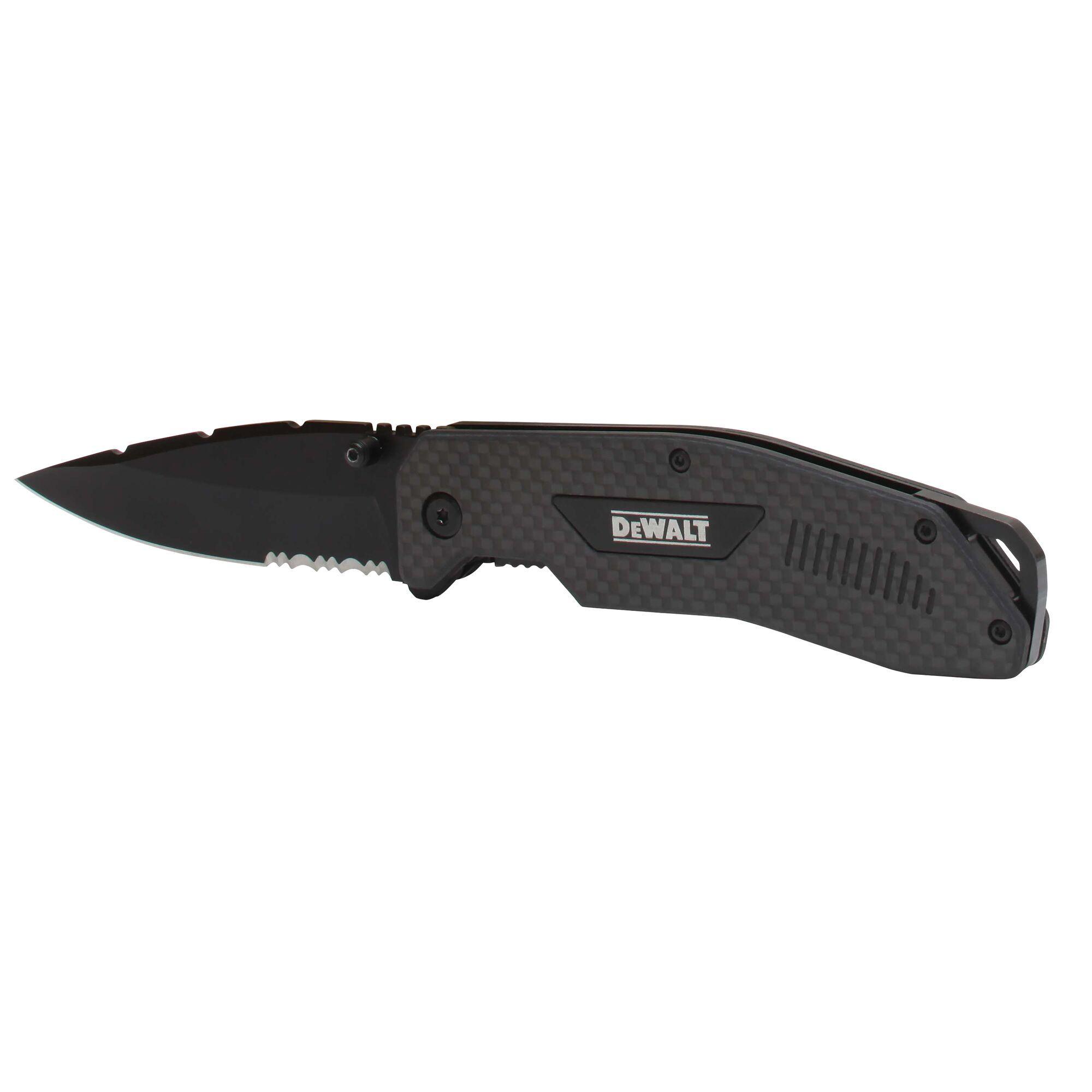 Cuchillo de bolsillo de fibra de carbono Dewalt DWHT10314-2