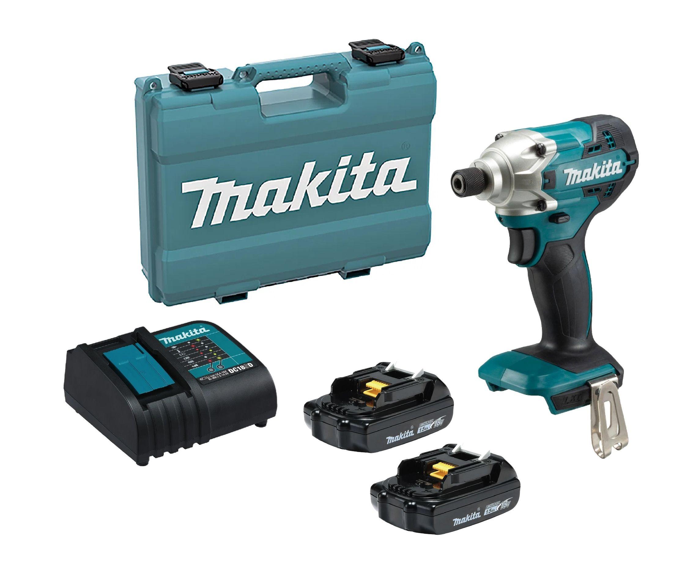 Atornillador Impacto Inalámbrico 18v 155 Nm Makita Dtd156sye-5