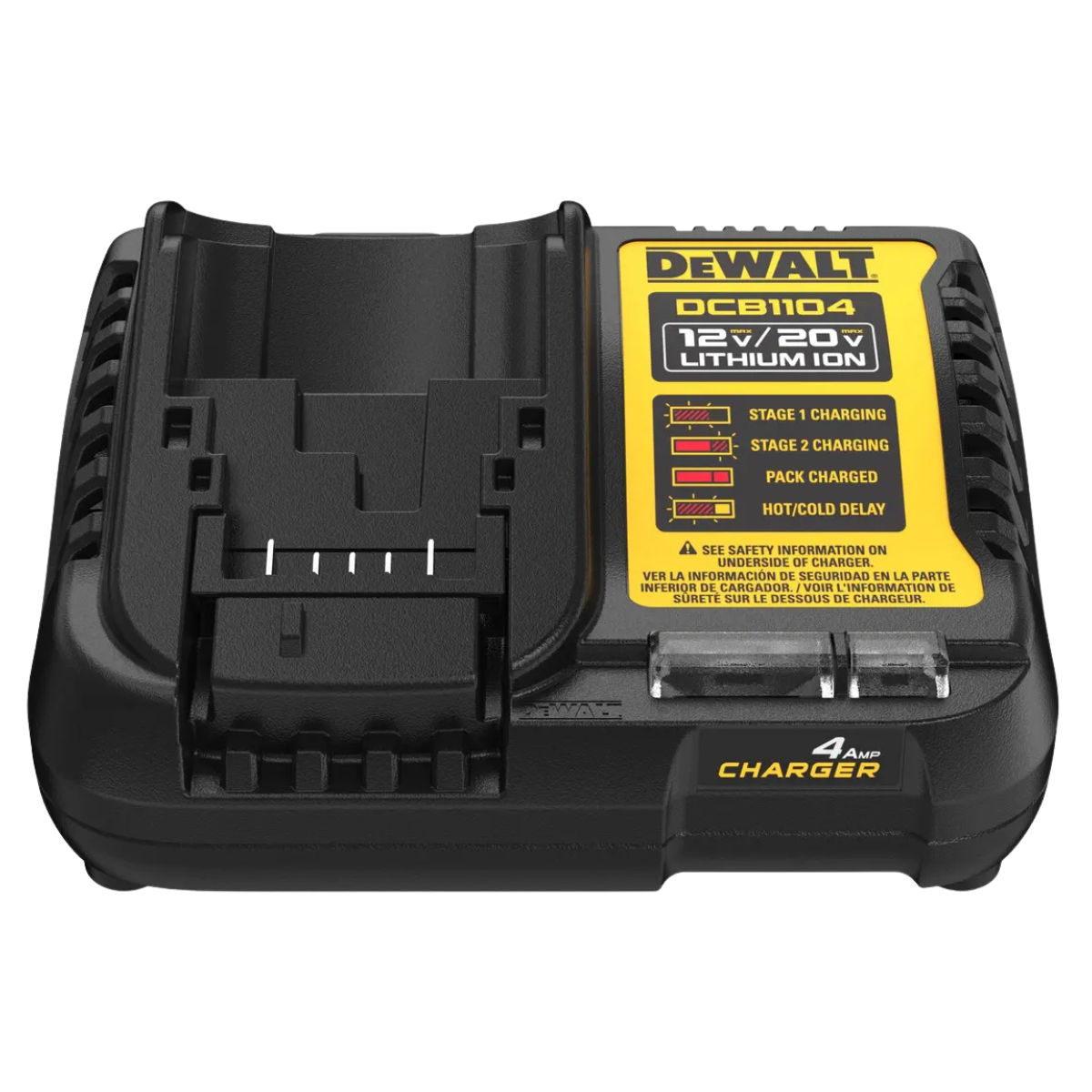 Kit Batería Xr 20v 5ah + Cargador Rápido Dcb1104 Dewalt-3