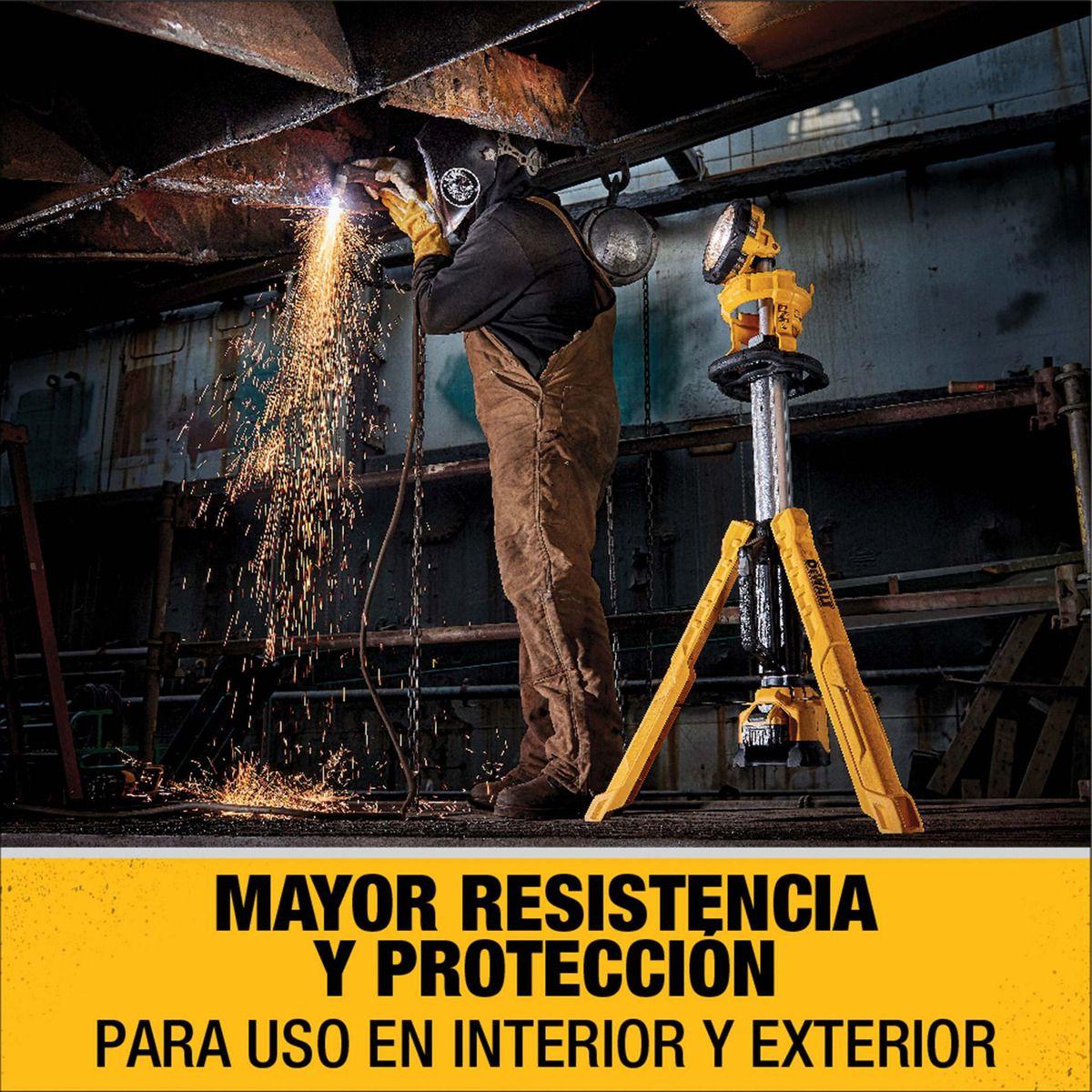 Foco Led Trípode 20v Sin Batería Dewalt Dcl079b-6