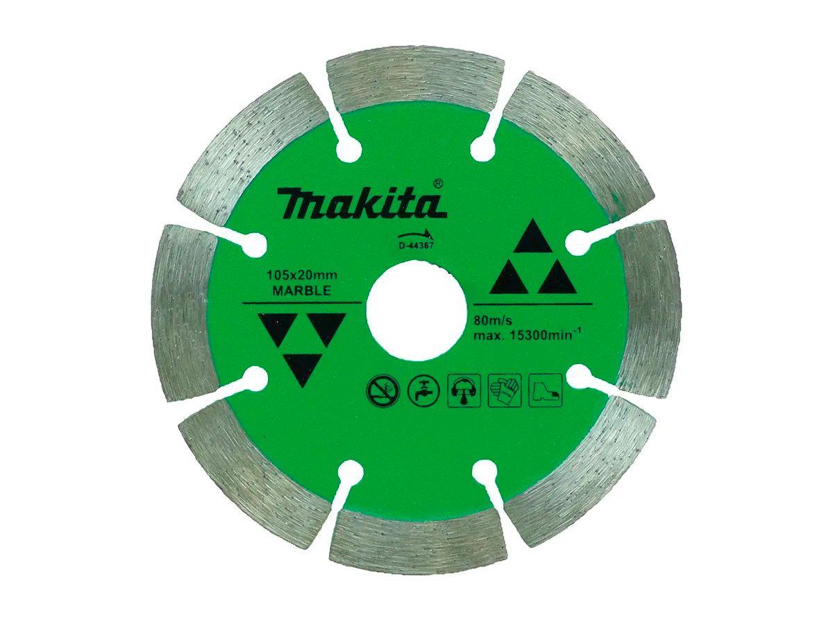 Disco Diamantado Corte Mármol 105x20mm Húmedo Makita D-44367-4