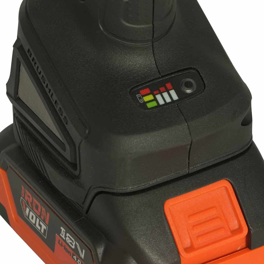 Esmeril Angular Inalámbrico 18v Lusqtoff Brushless 2 Bat 4ah-3