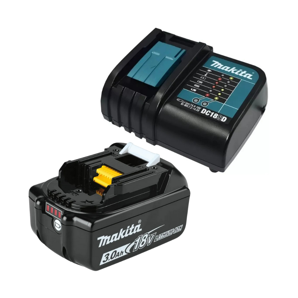 Taladro Percutor Inalámbrico 18v Car/Bat 3Ah/Bolso DHP487BSF-4